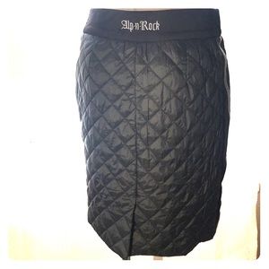 Alp n rock quilted skirt